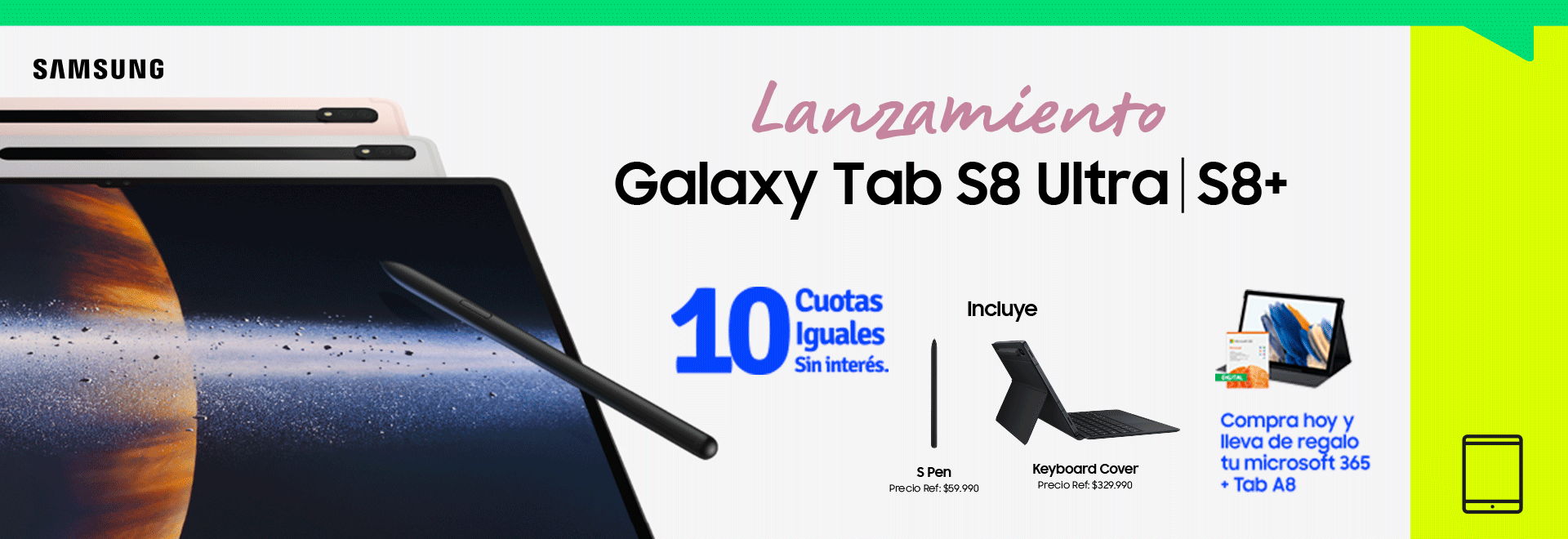 Lanzamiento Samsung